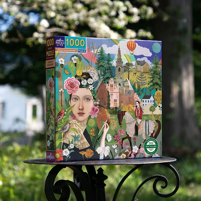 Eeboo Artist N Daughter 1000-pc. Puzzle