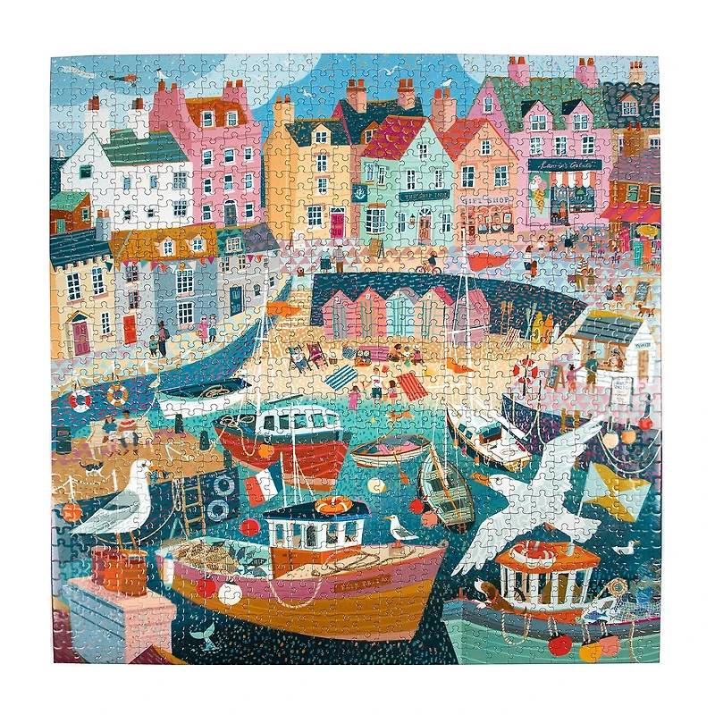 Eeboo Seaside Harbor 1000-pc. Puzzle