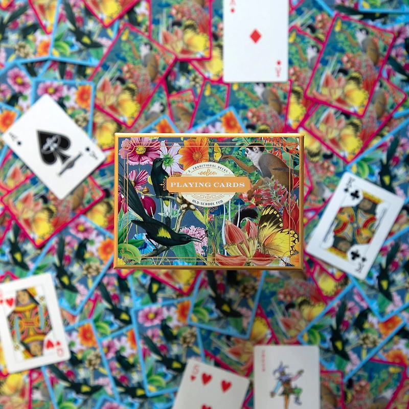 Eeboo Garden Of Eden Playing Cards 108-pc. Card Game