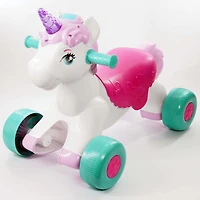 Kiddieland Light N Sounds Magical Ride-On Unicorn