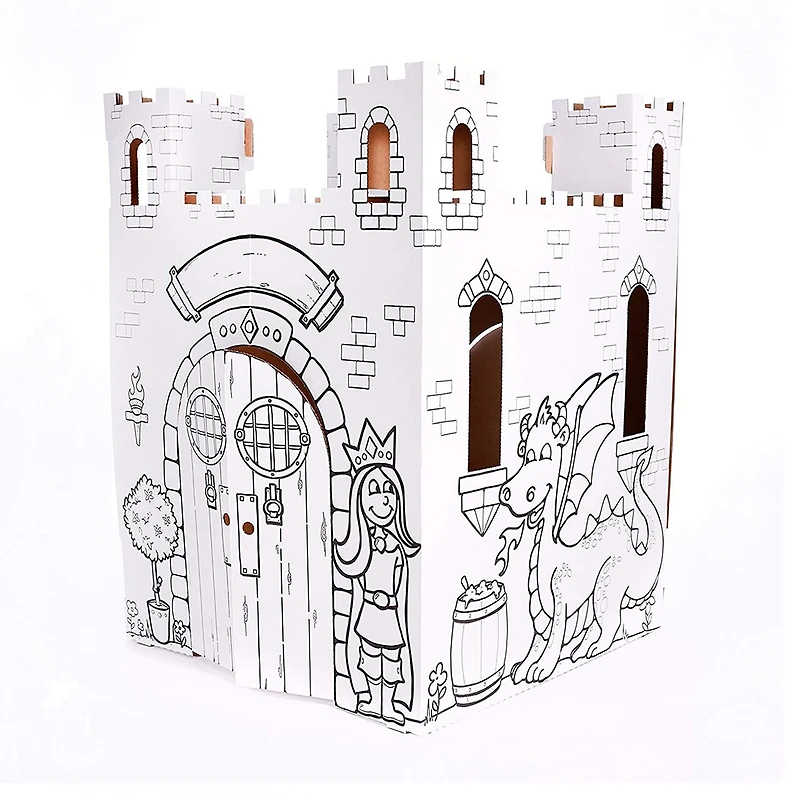 Easy Playhouse Fairy Tale Castle 2-pc. Coloring Set