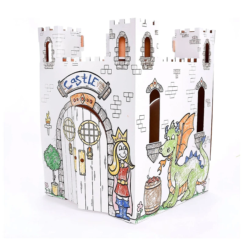 Easy Playhouse Fairy Tale Castle 2-pc. Coloring Set