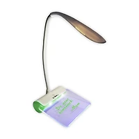 LINSAY® Smart LED Lamp Touch Kids Toy with Notepad Lighting and 2 USB Charger Multi-Charging Station