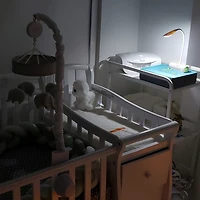LINSAY® Smart LED Lamp Touch Kids Toy with Notepad Lighting and 2 USB Charger Multi-Charging Station