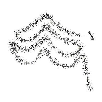 Kurt Adler CUL 1000-Light 33-Foot Cluster Garland with Multi-Color 3MM LED Bulbs