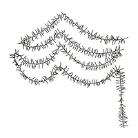 Kurt Adler 2000-Light 65-Foot Cluster Garland with Warm White LED Lights