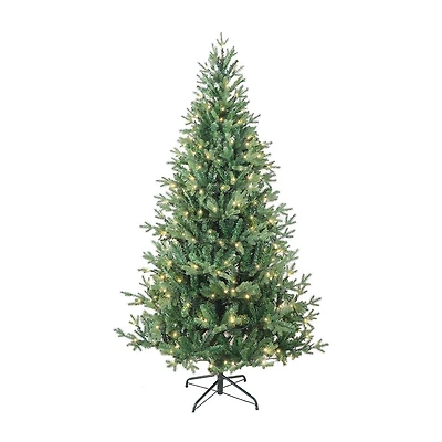 Kurt Adler 6-Foot Warm White LED Jackson Pine Tree