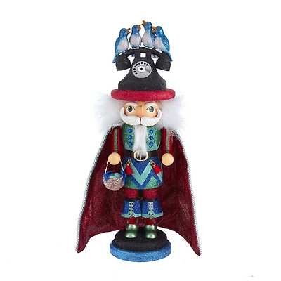 Kurt Adler 17.5-Inch Hollywood 12 Days of Christmas Four Calling Birds Nutcracker