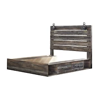 Signature Design by Ashley® Drystan Panel Bed with 2-Storage Drawers