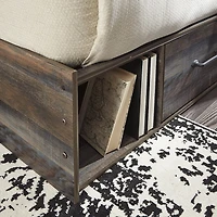 Signature Design by Ashley® Drystan Panel Bed with 2-Storage Drawers