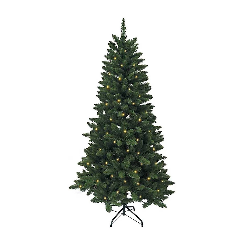 Kurt Adler 4.5-Foot Pre-Lit LED Green Pine Christmas Tree