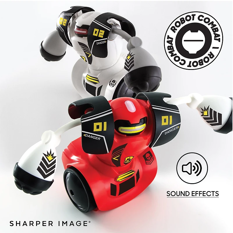 Sharper Image Remote Control Robot Combat Set, Multiplayer RC Toy for Kids