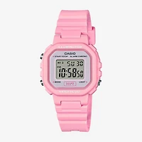 Casio Womens Pink Strap Watch La20wh-4a1
