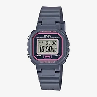 Casio Womens Black Strap Watch La20wh-8a
