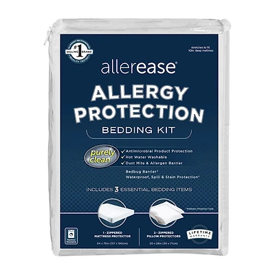 Allerease Allergy Protection Bedding Kit