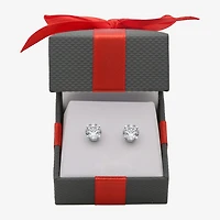 2 CT. T.W. Natural White Diamond 14K Gold 6.3mm Stud Earrings