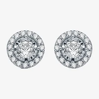 5/8 CT. T.W. Natural White Diamond 10K Gold Stud Earrings