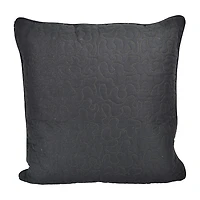 Donna Sharp Bear Walk Plaid Square Throw Pillow