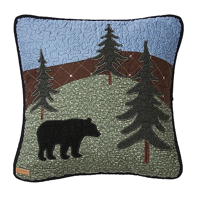 Donna Sharp Bear Lake Square Throw Pillow