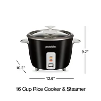Proctor Silex 16 Cup Rice Cooker & Steamer