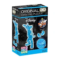 Areyougame.Com 3d Crystal Disney Goofy (Blue): 38 Pcs Goofy Puzzle