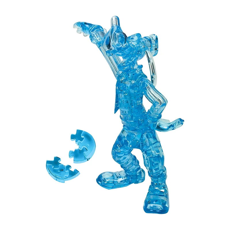 Areyougame.Com 3d Crystal Disney Goofy (Blue): 38 Pcs Goofy Puzzle
