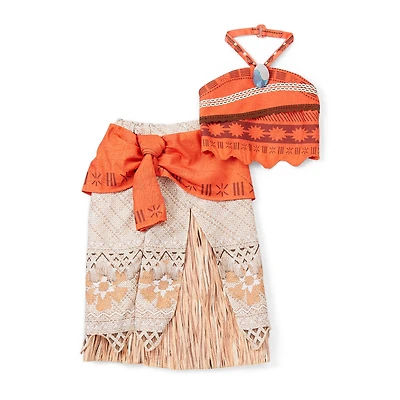 Disney Collection Moana Princess Moana Girls Dress Up Costume