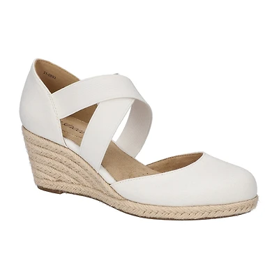 Easy Street Womens Pari Wedge Sandals