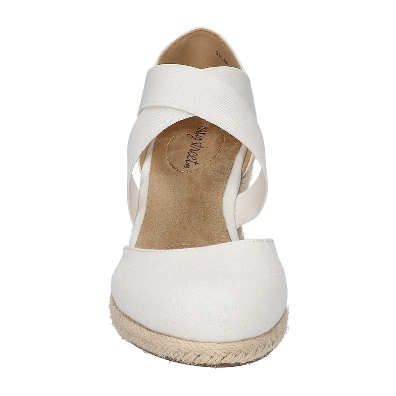 Easy Street Womens Pari Wedge Sandals