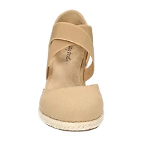 Easy Street Womens Pari Wedge Sandals