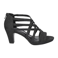 Easy Street Womens Bee Heeled Sandals