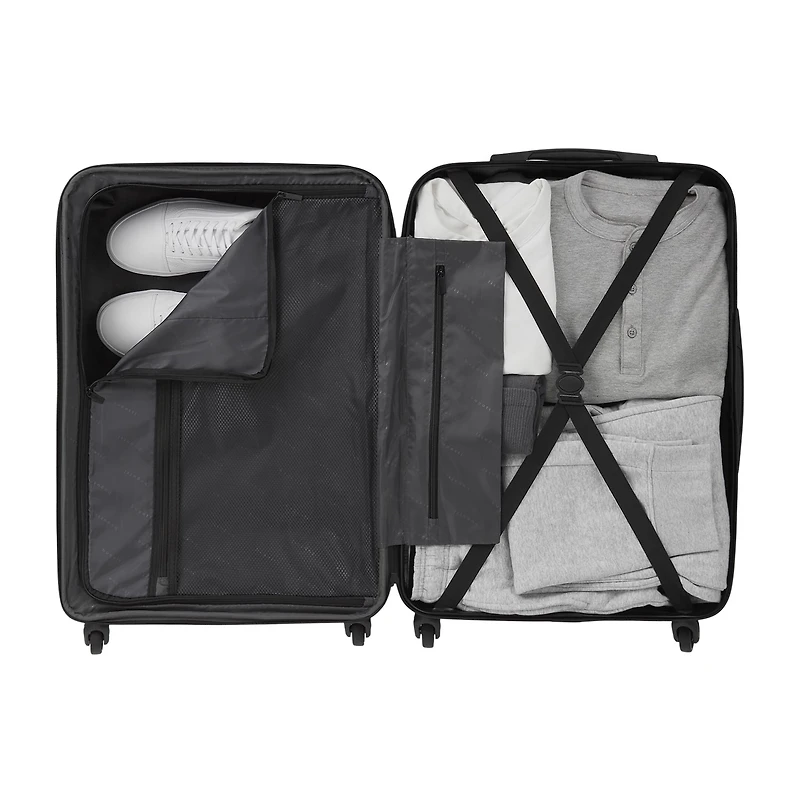 Bugatti The Classic Collection 20 Inch Hardside Lightweight Carry-On Spinner Luggage