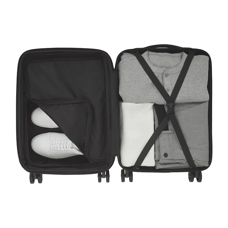 Bugatti Tokyo Collection 20 Inch Hardside Lightweight Carry-On Spinner Luggage