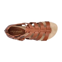 Easy Street Womens Simone Wedge Sandals