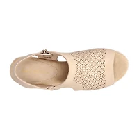 Easy Street Womens Serena Wedge Sandals