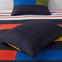 Intelligent Design Emmett Stripe Quilt Set