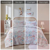 Intelligent Design Kinsley Cotton REVERSIBLE Quilt Set