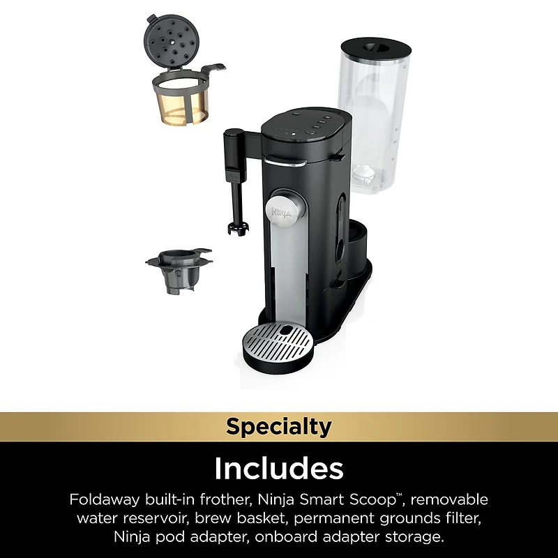 Ninja Single-Serve Pods & Grounds Specialty Coffee Maker
