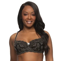 Paramour Lola Lace Demi Underwire Unlined Balconette Bra 125181
