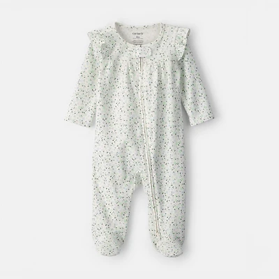 Carter's Baby Girls Floral Sleep and Play