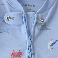 Carter's Sea Animals Baby Boys Sleep and Play
