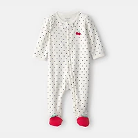 Carter's Cherry Baby Girls Dots Sleep and Play