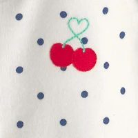 Carter's Cherry Baby Girls Dots Sleep and Play