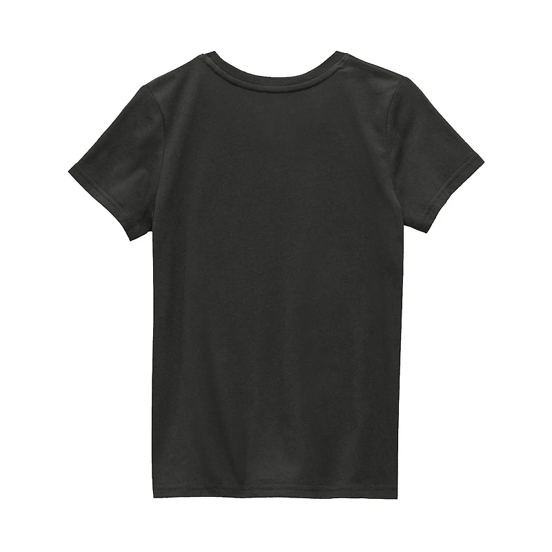 Little & Big Kid Girls Crew Neck Short Sleeve Regular Fit KPOP Demon Hunters Graphic T-Shirt
