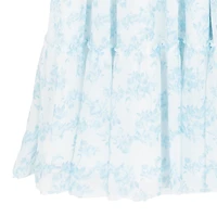 Rare Editions Big Kid Girls Short Sleeve Flutter Floral Maxi Dress