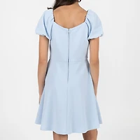 Rare Editions Big Kid Girls Short Sleeve Skater Dress