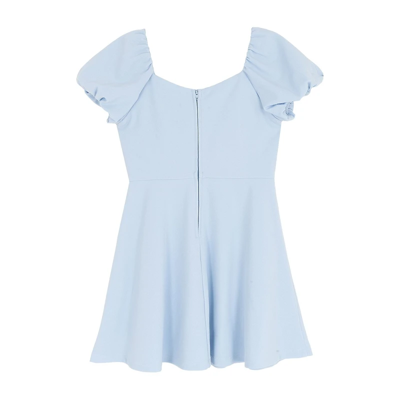 Rare Editions Big Kid Girls Short Sleeve Skater Dress
