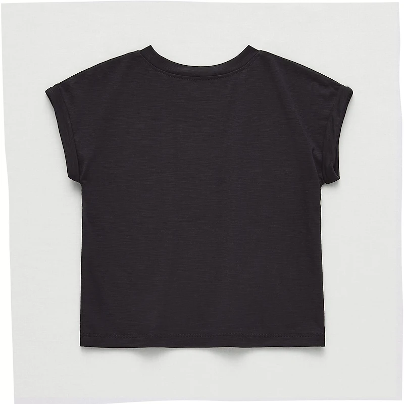 Okie Dokie Active Toddler & Little Girls Round Neck Short Sleeve Regular Fit Graphic T-Shirt