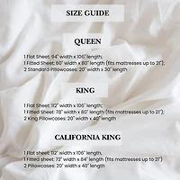 Pointehaven 300 Thread Count 3 Line Embroidered Cotton Sheet Set