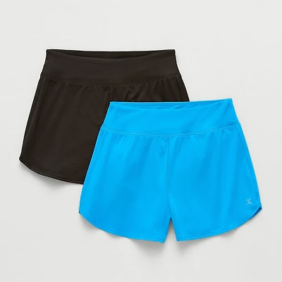 Xersion Little & Big Kid Girls STRETCH FABRIC Mid Rise 2-pc. Pull-On Short